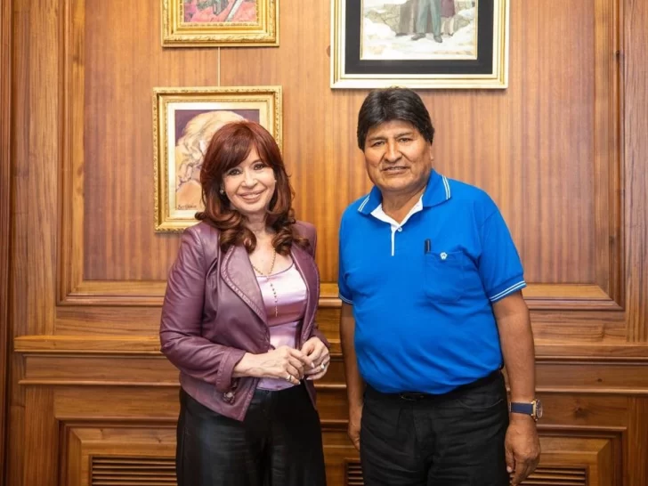 Cristina Kirchner recibió a Evo Morales y tiene en agenda un nuevo acto público donde será “única oradora”