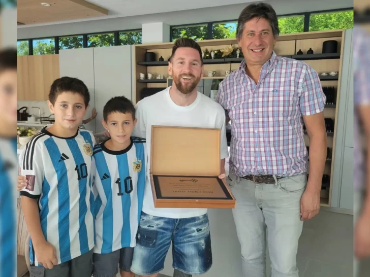 El mensaje de Lionel Messi para la gente “de Funes y Rosario” antes de volver a París