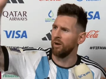¡Quiénes son!: buscan registrar las frases de Messi “¿qué mirás bobo?” y “¡andá pa’ allá!”