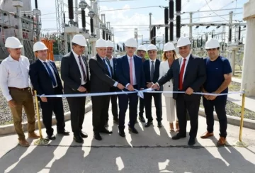 Alberto Fernández inauguró la estación transformadora Los Nogales