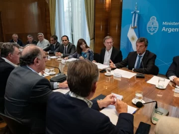 El gobierno nacional anunció medidas de ayuda fiscal y créditos para productores afectados por la sequía