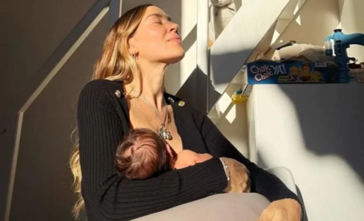 Jimena Barón presentó a Arturo y contó cómo fue su primera semana de mamá