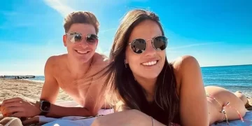 Julián Álvarez y Emilia Ferrero esperan su primer hijo: la tierna publicación del delantero