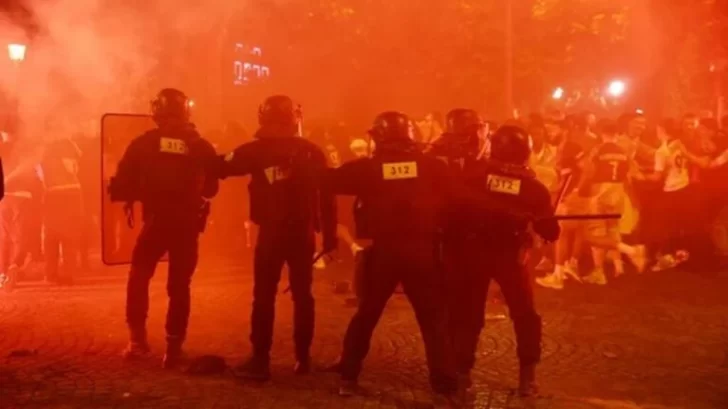 Violentos festejos en París tras el campeonato del PSG: dos muertos y cientos de detenidos