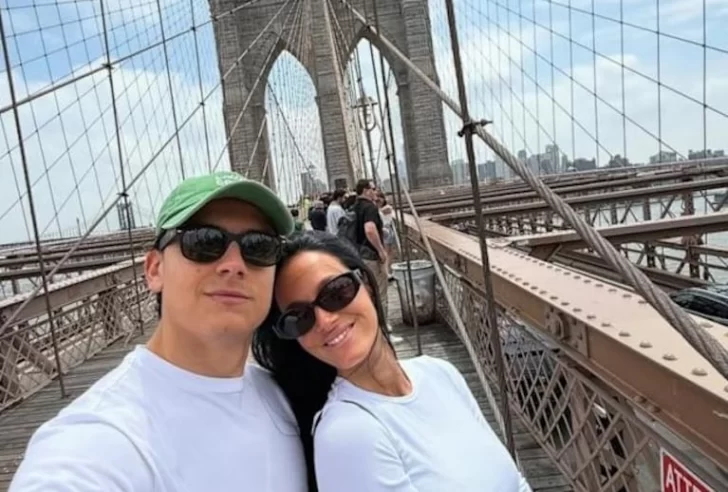 Dybala y Oriana se relajan a puro amor en Nueva York: postales de su viaje soñado