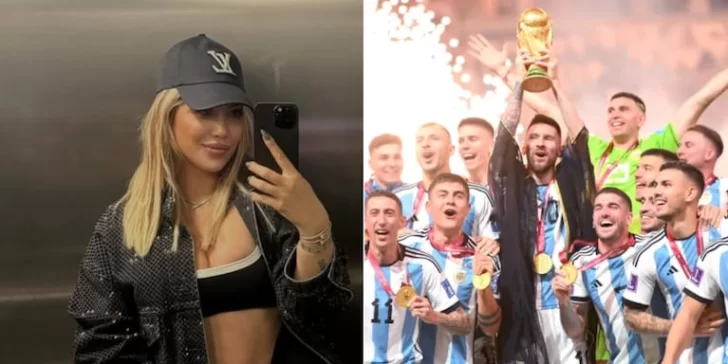 ¿Wanda Nara le escribió a un campeón del mundo tras Qatar? El chat que reaviva el escándalo