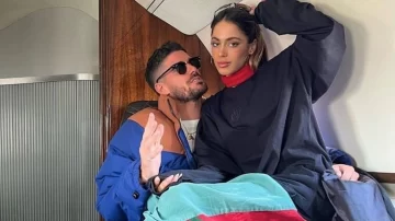 Tini y De Paul reaparecieron juntos en Madrid con un look que recuerda sus inicios