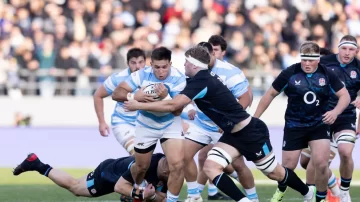 Dura caída de Los Pumas ante Inglaterra en La Plata: 22-0 y a pensar en la revancha