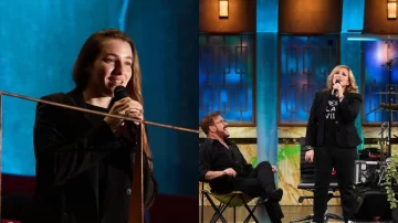 Lucía Galán cantó una canción de Adele junto a su hija y emocionó a todos en la TV española