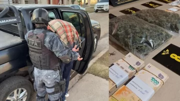Cayeron por vender drogas a domicilio: una familia narco detenida en El Tío