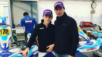 El papá de Colapinto les respondió a los que critican a su hijo: “Gente mediocre y envidiosa”