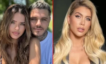 Icardi mostró sus botines con las iniciales de las hijas de la China y Wanda se calentó