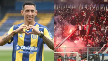 Instituto saludó el regreso de Di María a Central y los hinchas reaccionaron con todo
