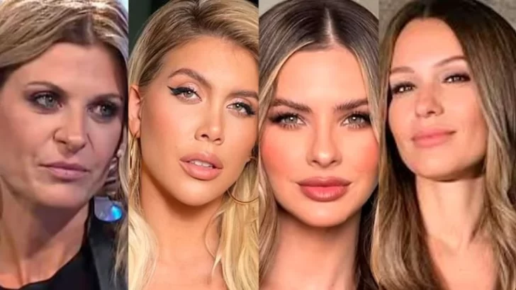 Wanda, Pampita y Eugenia Tobal sorprendieron con un guiño en redes contra la China Suárez