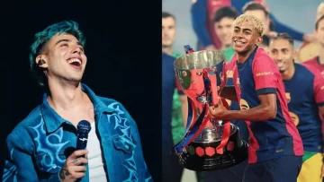Luck Ra sorprendió en el festejo de Lamine Yamal, la joven estrella del Barcelona