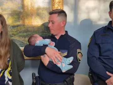 Policías salvaron a una bebé de un mes que se broncoaspiró en Córdoba