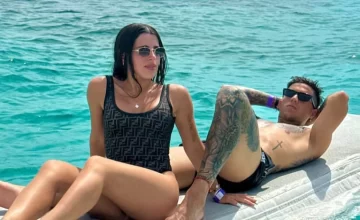 Enzo Fernández y Valu Cervantes, vacaciones en familia en un paraíso mexicano