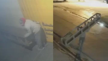 Le robaron el banco que puso para que los vecinos esperen el colectivo